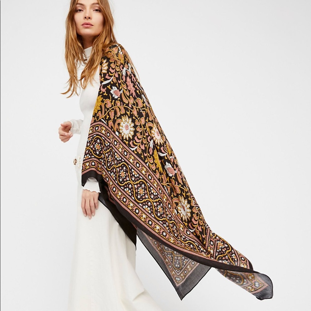Magic Dance Border Print Kimono Free People